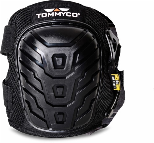 Tommyco® Gelite Hard Terrain Knee Pads - Black Perspective: front
