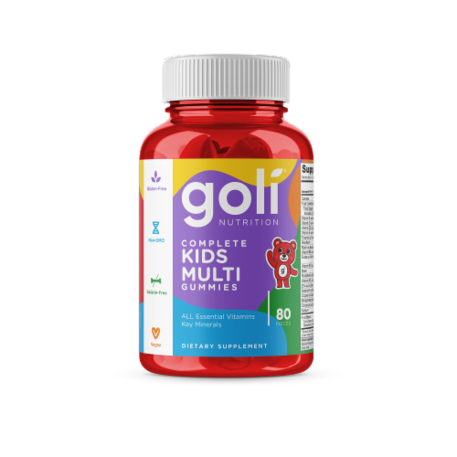 Goli Nutrition Kids Multivitamin Gummies Perspective: front