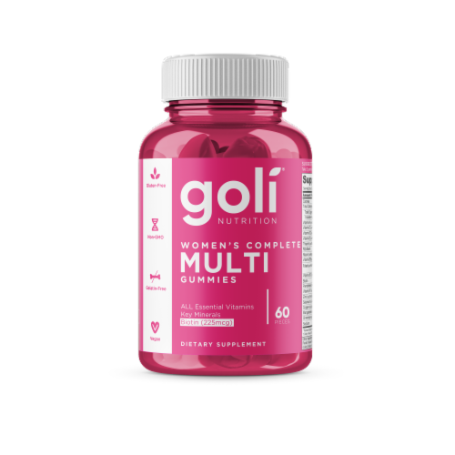 Goli® Nutrition Women's Complete Multivitamin Gummies Perspective: front