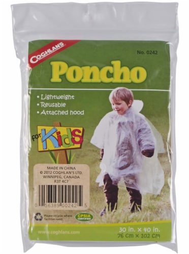 Coghlan's® Kids' Poncho Perspective: front
