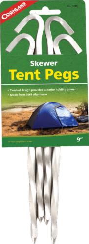 Coghlan's Skewer Tent Pegs - 4 Pack Perspective: front