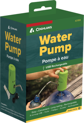 Coghlan's USB Rechargeable Water Pump Perspective: front