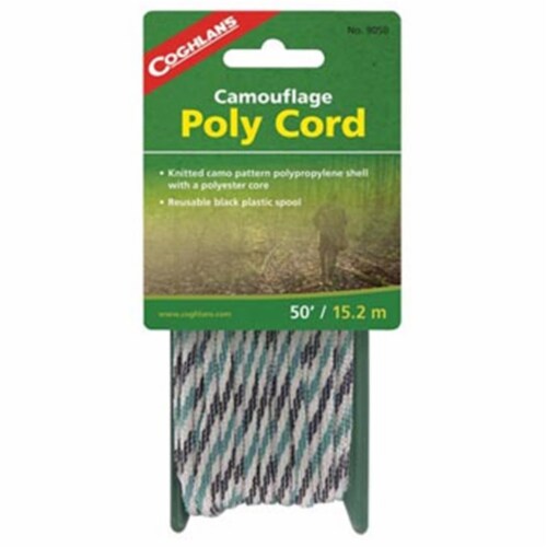 Coghlan's Camouflage Tent Cord Perspective: front