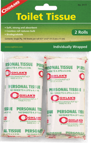 Coghlan's Toilet Tissue Perspective: front