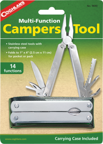 Coghlan's Multi-Function Camper's Steel Tool Perspective: front