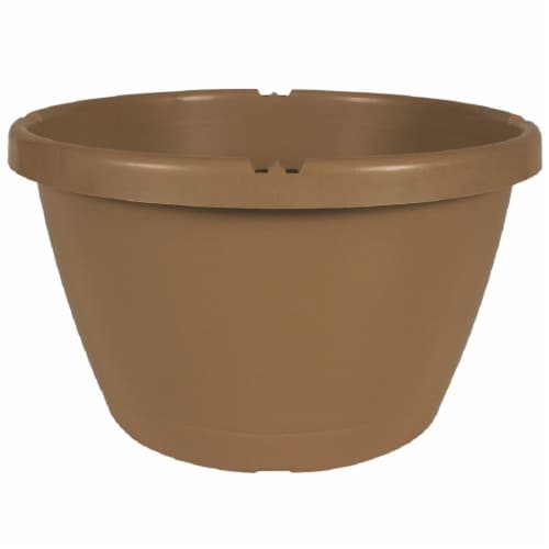Listo Traditional Hanging Basket - Sand Perspective: front