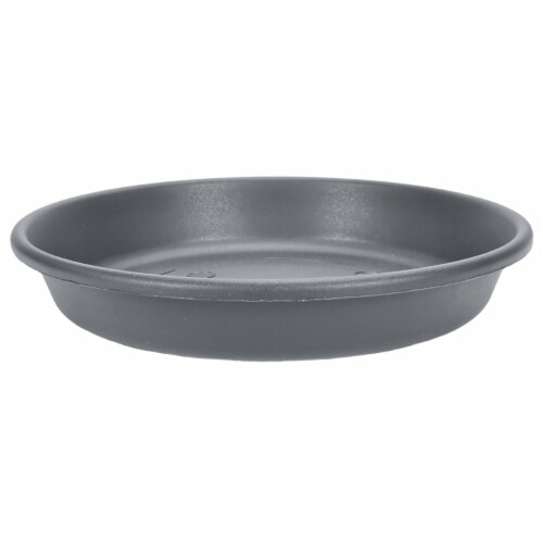 The HC Companies Deep Saucer - Warm Gray Perspective: front