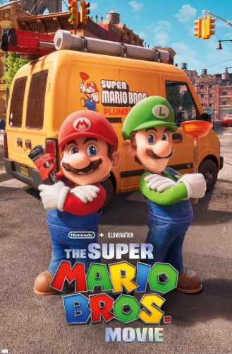 The Super Mario Bros. Movie - Brooklyn Key Art Perspective: front