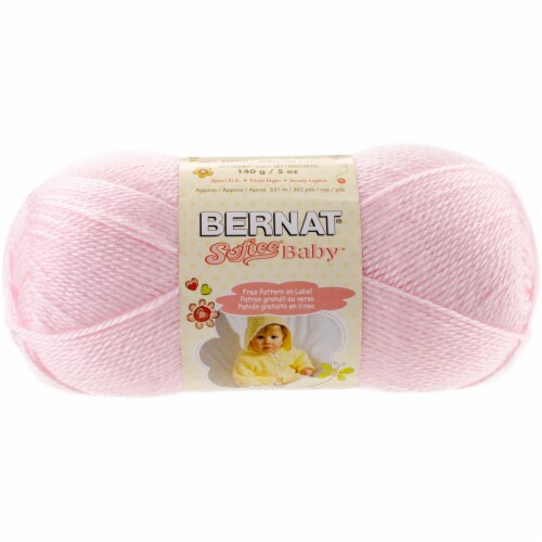 Bernat Softee Baby Yarn - Solids-Pink, 1 count - Fry's Food Stores