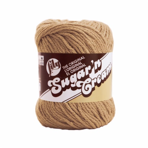 Lily® Sugar'n Cream Yarn - Jute Perspective: front