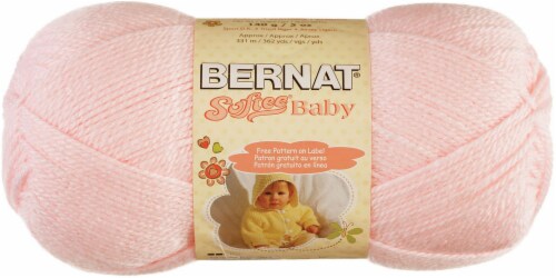 Bernat Softee Baby Yarn - Solids-Prettiest Pink, 1 count - Kroger