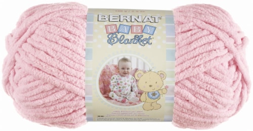 Bernat Blanket Big Ball Yarn-Blush Pink 