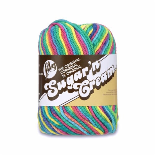 Lily® Sugar'n Cream Yarn - Psychedelic, 1 ct - Fred Meyer