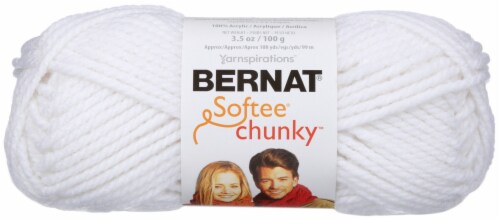 Bernat Softee Chunky Yarn White 1 Mariano s