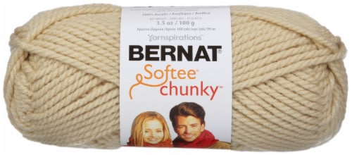 Bernat Softee Chunky Yarn-Taupe Grey, 1 count - Harris Teeter