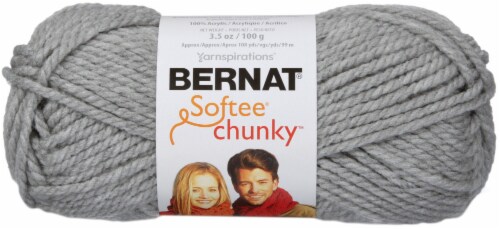 Bernat Softee Chunky Yarn Black Full 100g Each Ship for sale online