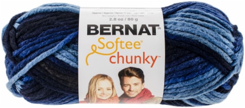 Bernat Softee Chunky Ombre Yarn-Denim, 1 count - Baker's