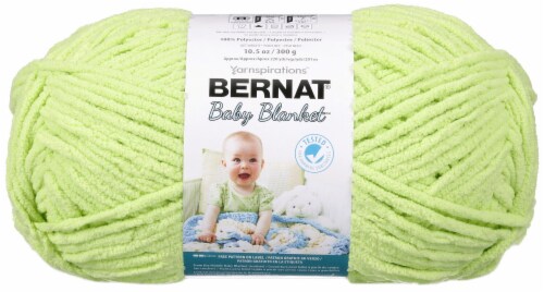 Bernat Baby Blanket Big Ball Yarn-Lemon Lime, 1 count - Kroger