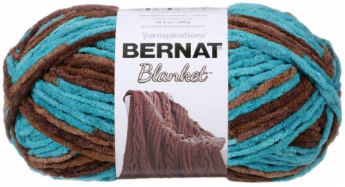 Bernat Blanket Big Ball Yarn-Mallard Wood, 1 count - Metro Market