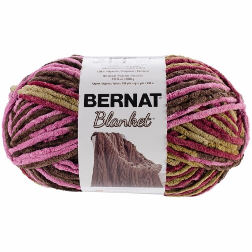 Bernat Blanket Big Ball Yarn-Plum Chutney, 1 count - Metro Market