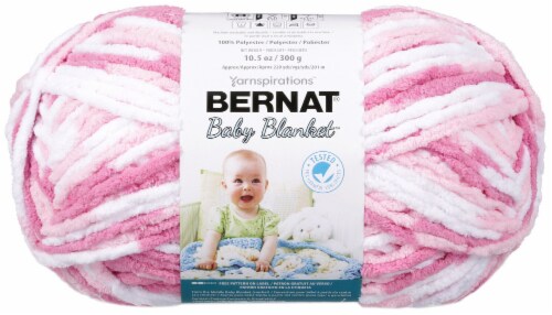 Bernat Baby Blanket Big Ball Yarn-Pink Dreams, 1 count - Fry's Food Stores