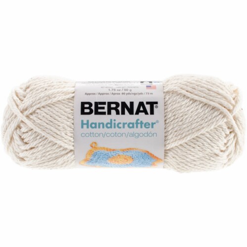 Bernat Handicrafter Cotton Yarn - Solids-Off White, 1 count - Kroger