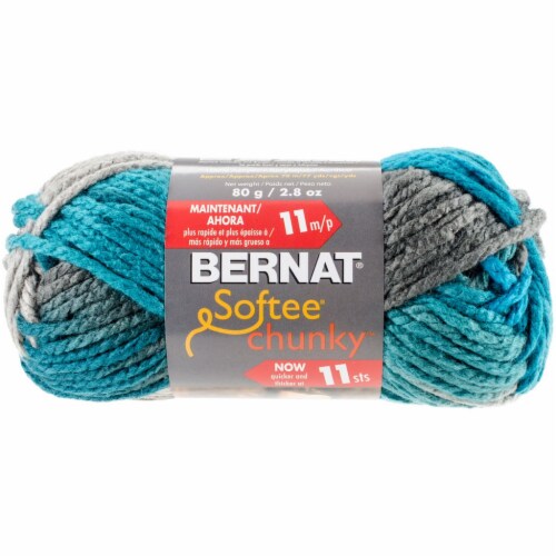 Bernat Softee Chunky Ombre Yarn-Deep Waters, 1 count - Kroger