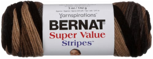 Bernat Super Value Stripes Yarn Sherwood Forest 1 Harris Teeter