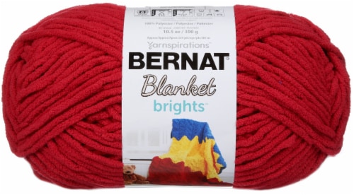 Bernat Blanket Brights Big Ball Yarn-Racecar Red, 1 count - Fred Meyer