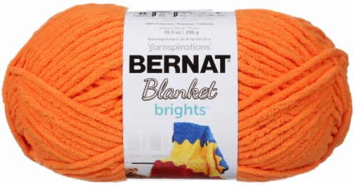 Bernat Blanket Brights Big Ball Yarn-Carrot Orange, 1 - King Soopers