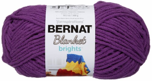 Bernat Blanket Brights Big Ball Yarn-Bright Pink