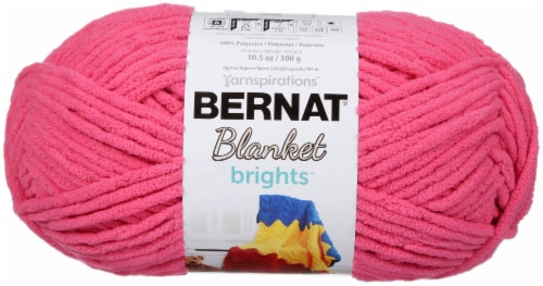 Bernat Blanket Brights Big Ball Yarn-Pixie Pink, 1 - Baker's