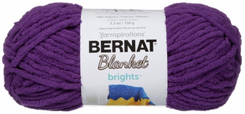 Bernat Blanket Brights Yarn-Pow Purple, 1 count - Smith's Food and Drug