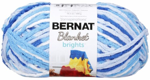 Bernat Blanket Brights Big Ball Yarn-Waterslide Variegated, 1 count - Fred  Meyer