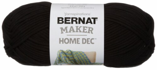 Bernat Bernat Maker Home Dec Yarn-Black, 1 count - Baker's