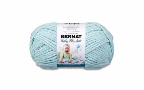 Bernat Baby Blanket Big Ball Yarn - Lovely Blue