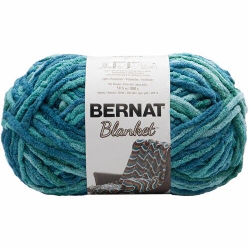 Bernat Blanket Big Ball Yarn Tidepool Coastal Collection 1 Harris Teeter