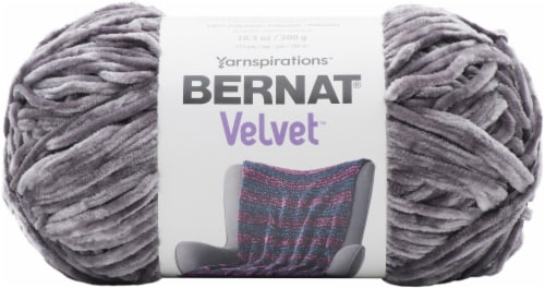 Bernat Velvet Yarn-Vapor Gray, 1 count - Ralphs