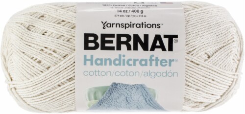 Bernat Handicrafter Cotton Yarn - Solids-Off White, 1 count - Kroger