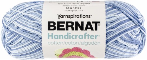 Bernat Handicrafter Cotton Yarn 340g - Ombres-Faded Denim, 1 count