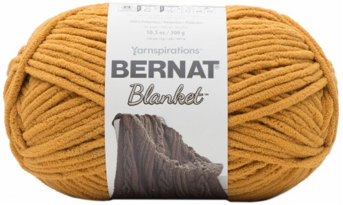 Bernat Blanket Big Ball Yarn-Burnt Mustard, 1 count - Jay C Food