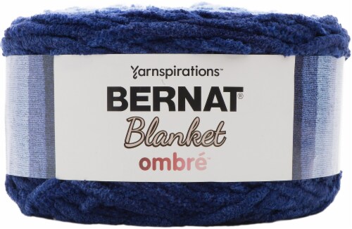 Bernat Blanket Ombre Yarn Navy Ombre 1 count Pay Less Super Markets