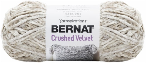 Bernat Crushed Velvet Yarn, Potent Purple