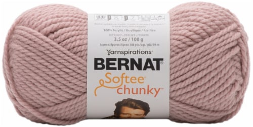 Bernat Softee Chunky Yarn-Gray Rose, 1 count - Kroger