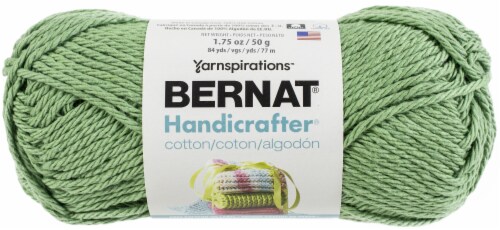 Bernat Handicrafter Cotton Yarn - Solids-Meadow, 1 count - Pay