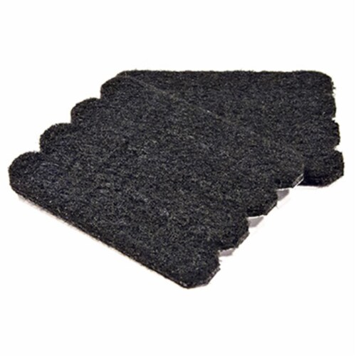 Richelieu America 236624 0.5 x 2.62 in. TruGuard Heavy Duty Self-Adhesive Felt Strips, Black Perspective: front