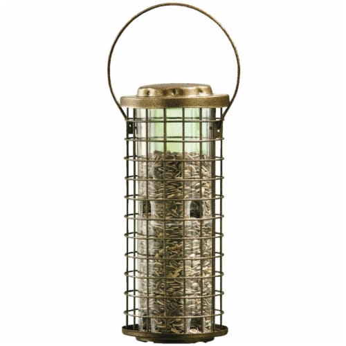 Perky-Pet Squirrel Stumper Bird Feeder – 3 lb Capacity Perspective: front