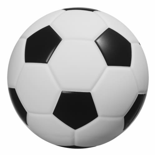 Soccer Changing LED Rechargeable Silicone Night Light Perspective: front