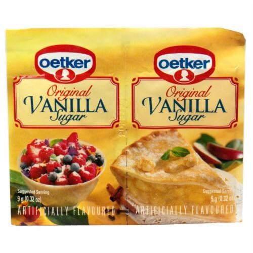 Dr. Oetker Original Vanilla Sugar Perspective: front