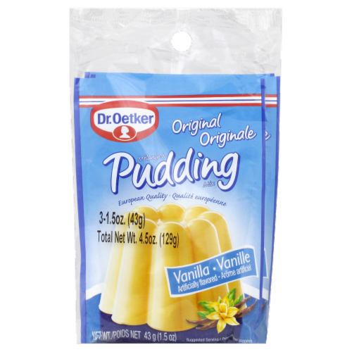 Dr. Oetker Vanilla Pudding Perspective: front